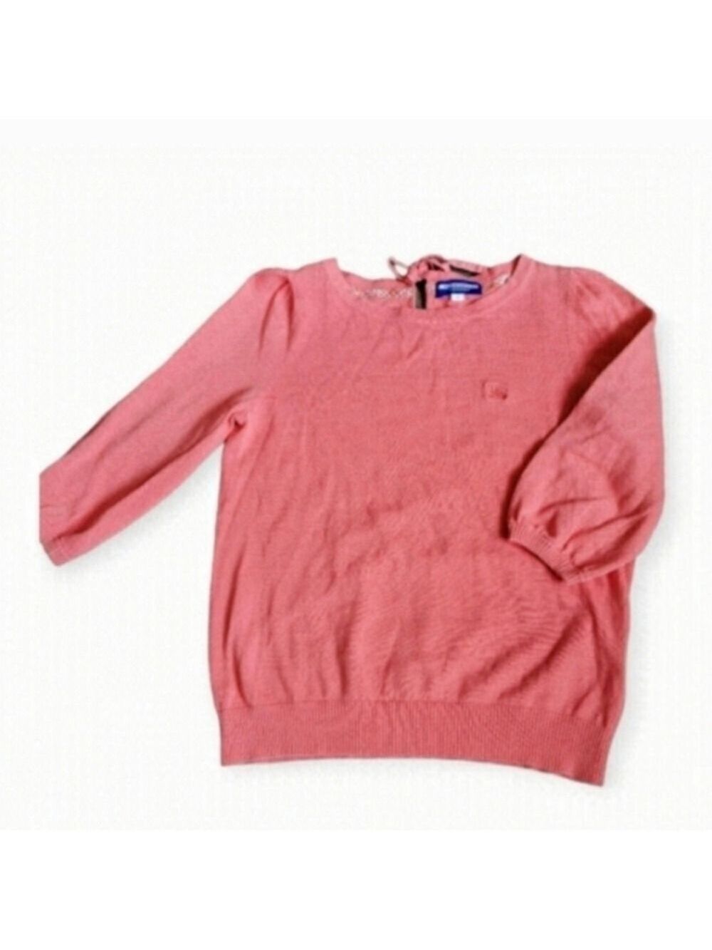 BURBERRY Coral Knit Top